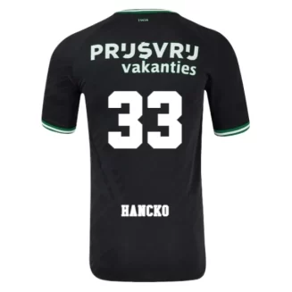 Feyenoord Uitshirt 2024-2025 Dávid Hancko #33 korte mouw voordelig online kopen