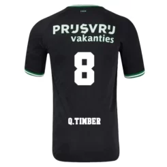 Feyenoord Uitshirt 2024-2025 Quinten Timber #8 korte mouw voordelig online kopen