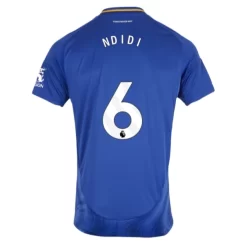 Leicester City Thuisshirt 2024-2025 Wilfred Ndidi #6 korte mouw voordelig online kopen