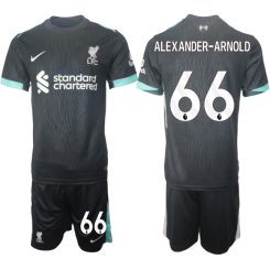 Liverpool Uitshirt 2024-2025 Alexander-Arnold #66 Korte Mouw (+ Korte broeken) voordelig online kopen