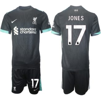 Liverpool Uitshirt 2024-2025 Curtis Jones #17 Korte Mouw (+ Korte broeken) voordelig online kopen