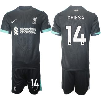 Liverpool Uitshirt 2024-2025 Frederico Chiesa #14 Korte Mouw (+ Korte broeken) voordelig online kopen