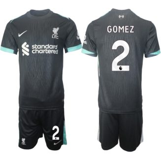 Liverpool Uitshirt 2024-2025 Joe Gomez #2 Korte Mouw (+ Korte broeken) voordelig online kopen