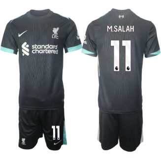 Liverpool Uitshirt 2024-2025 Mohamed Salah #11 Korte Mouw (+ Korte broeken) voordelig online kopen