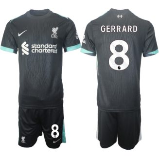 Liverpool Uitshirt 2024-2025 Steven Gerrard #8 Korte Mouw (+ Korte broeken) voordelig online kopen