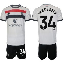 Manchester United Derde Shirt 2024-2025 Donny van de Beek #34 Korte Mouw (+ Korte broeken) voordelig online kopen