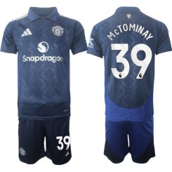 Manchester United Uitshirt 2024-2025 Scott McTominay #39 Korte Mouw (+ Korte broeken) voordelig online kopen