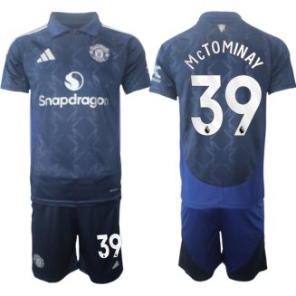 Manchester United Uitshirt 2024-2025 Scott McTominay #39 Korte Mouw (+ Korte broeken) voordelig online kopen