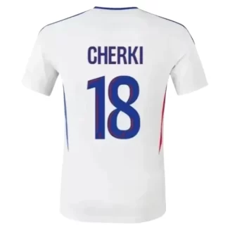 Olympique Lyonnais Thuisshirt 2024-2025 Rayan Cherki #18 korte mouw voordelig online kopen