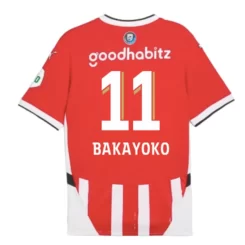 PSV Eindhoven Johan Bakayoko #11 Thuisshirt 2024-2025 korte mouw voordelig online kopen