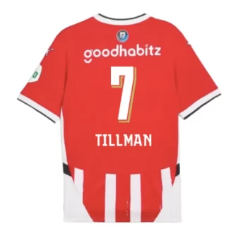 PSV Eindhoven Malik Tillman #7 Thuisshirt 2024-2025 korte mouw voordelig online kopen