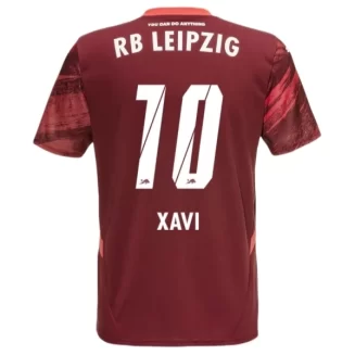 RB Leipzig Uitshirt 2024-2025 Xavi Simons #10 korte mouw voordelig online kopen