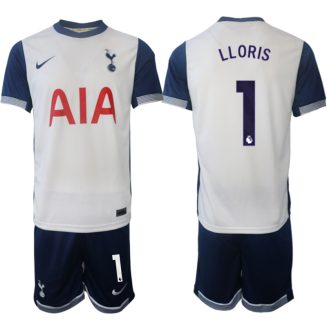 Tottenham Hotspur Thuisshirt 2024-2025 Hugo Lloris #1 Korte Mouw (+ Korte broeken) voordelig online kopen