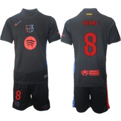 FC Barcelona Uitshirt 2024-2025 Pedri #8 Korte Mouw (+ Korte broeken) voordelig online kopen