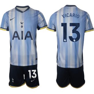 Tottenham Hotspur Uitshirt 2024-2025 Guglielmo Vicario #13 Korte Mouw (+ Korte broeken) voordelig online kopen