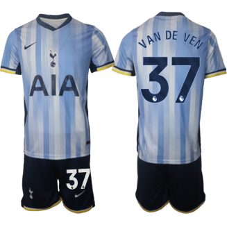 Tottenham Hotspur Uitshirt 2024-2025 Micky van de Ven #37 Korte Mouw (+ Korte broeken) voordelig online kopen