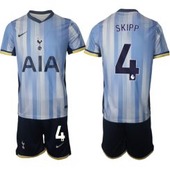 Tottenham Hotspur Uitshirt 2024-2025 Oliver Skipp #4 Korte Mouw (+ Korte broeken) voordelig online kopen