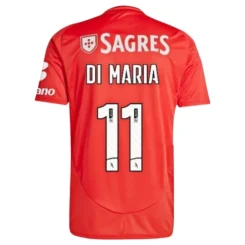 Benfica Thuisshirt 2024-2025 Ángel Di María 11 Korte Mouw voordelig online kopen