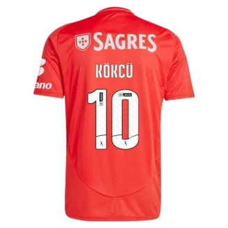 Benfica Thuisshirt 2024-2025 Kökcü 10 Korte Mouw voordelig online kopen