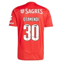 Benfica Thuisshirt 2024-2025 Nicolás Otamendi 30 Korte Mouw voordelig online kopen