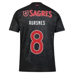 Benfica Uitshirt 2024-2025 Aursnes #8 Korte Mouw voordelig online kopen