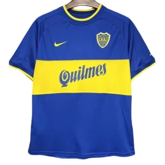 Boca Juniors Thuisshirt Retro 2000-2001 Korte Mouw voordelig online kopen