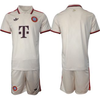 FC Bayern München Derde Shirt 2024-2025 Korte Mouw (+ Korte broeken) voordelig online kopen