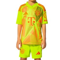 FC Bayern München Keeper Thuisshirt voor kinderen 2024-2025 Korte Mouw (+ Korte broeken)