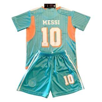 Inter Miami CF Lionel Messi #10 Derde Shirt voor kinderen 2024-2025 Korte Mouw (+ Korte broeken) voordelig online kopen