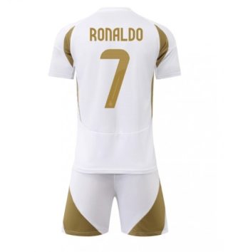 Kids Al-Nassr Cristiano Ronaldo #7 Derde Shirt 2024-2025 Korte Mouw (+ Korte broeken)