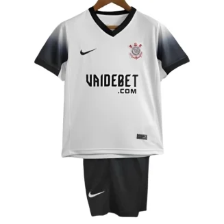 Kids Corinthians Thuisshirt 2024-2025 Korte Mouw (+ Korte broeken) voordelig online kopen