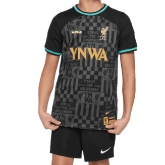 Kids Liverpool Thuisshirt Lebron James 2024-2025 Korte Mouw (+ Korte broeken) voordelig online kopen