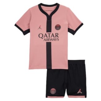 Kids Paris Saint-Germain PSG Derde Shirt 2024-2025 Korte Mouw (+ Korte broeken) voordelig online kopen