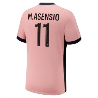 Paris Saint-Germain PSG Derde Shirt 2024-2025 Marco Asensio #11 Korte Mouw voordelig online kopen